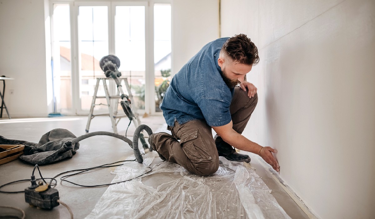 how-to-repair-drywall independence Cutting and Installing the New Drywall