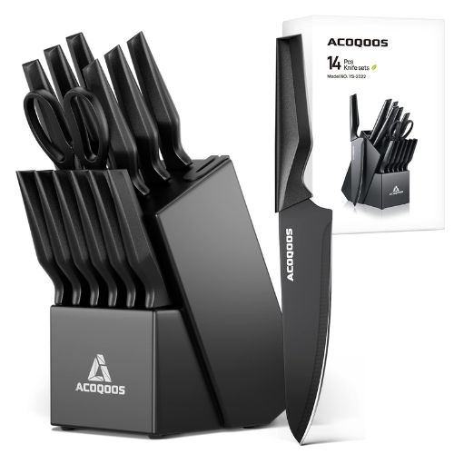 acoqoos knife block set
