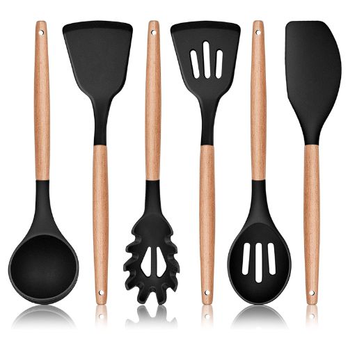 herogo silicone cooking utensil set