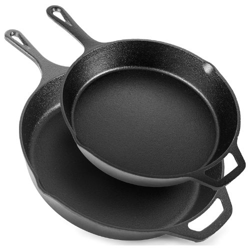 nuovva cast iron skillet cookware