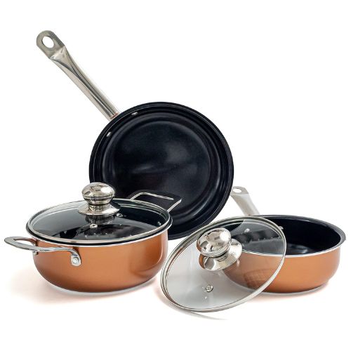 nuovva non stick pots and pans set