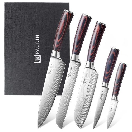 paudin cooking knife set