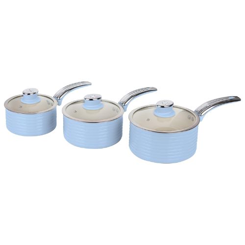 swan induction saucepan set
