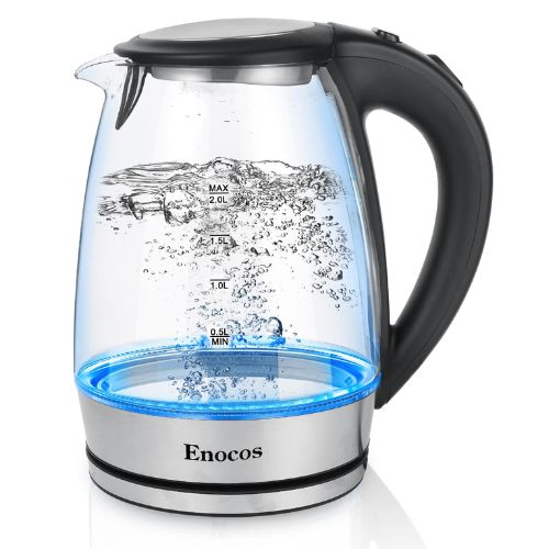 enocos glass kettle